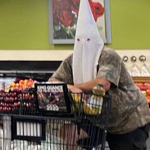 Μάσκα Κου Κλουξ Κλαν 