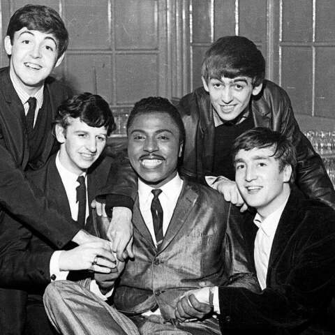 Oι Beatles φωτογραφημένοι με τον Little Richard το 1962