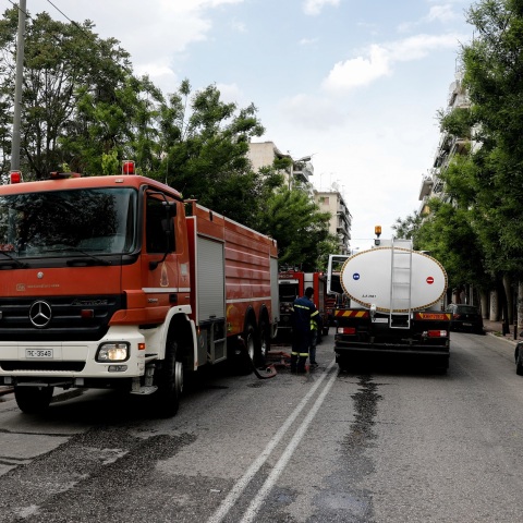 Τυλίχθηκε στις φλόγες εργοστάσιο τυποποίησης ελαιολάδου στην περιοχή Φοινικιά του Ηρακλείου Κρήτης