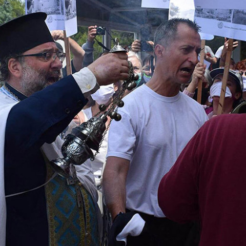 Ένταση μεταξύ πολιτών και πιστών στην Ηλιούπολη