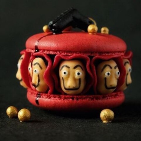 Μακαρόν Casa de Papel