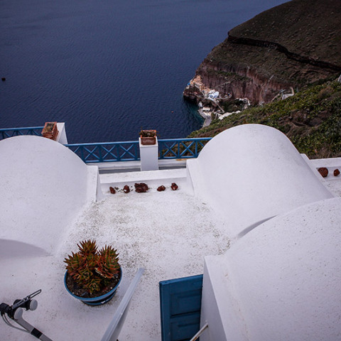 Τουρισμός - Στιγμιότυπο από την Σαντορίνη