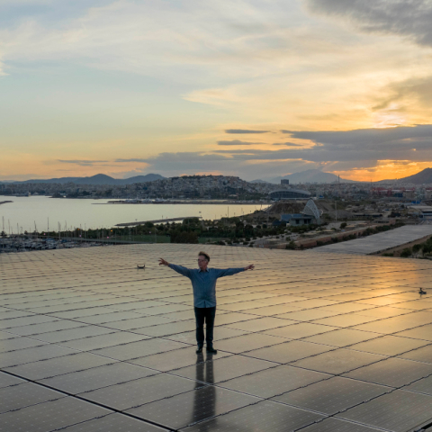 Δημήτρης Καμαρωτός στο Ενεργειακό Στέγαστρο