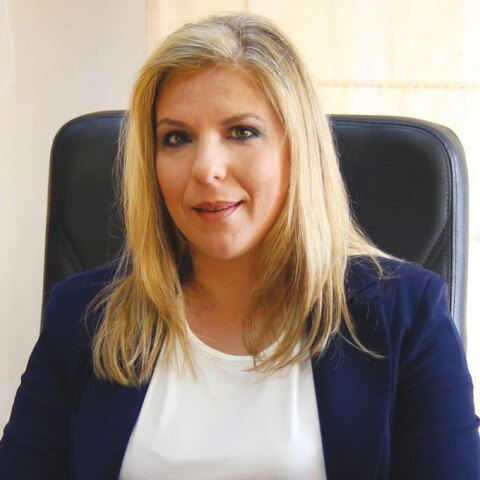 Η Μαρία Συρεγγέλα, γενική γραμματέας Οικογενειακής Πολιτικής και Ισότητας των Φύλων