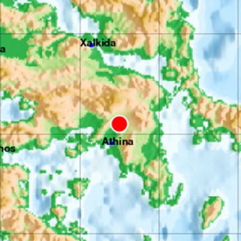 Το επίκεντρο της δόνησης © gein.noa.gr