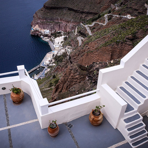 Στιγμιότυπο από την Σαντορίνη