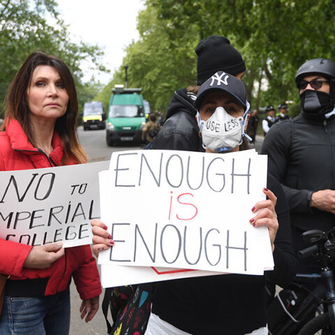 Λονδίνο, Κορωνοϊός