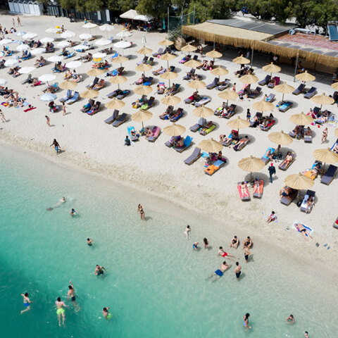 Παραλία στην Αττική 