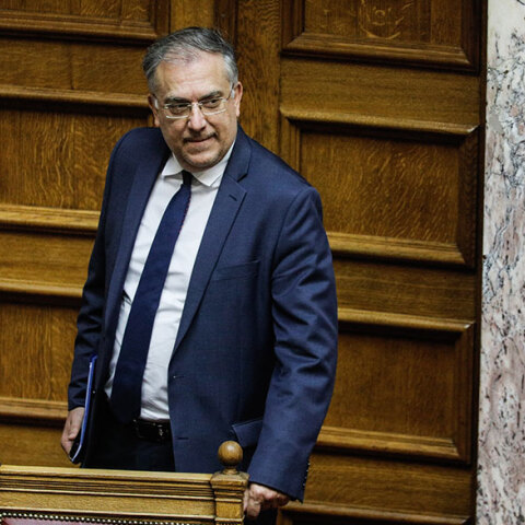 Ο υπουργός Εσωτερικών Τάκης Θεοδωρικάκος