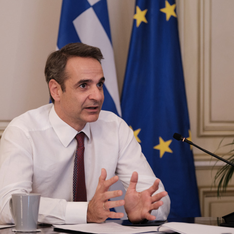 Επικοινωνία Μητσοτάκη με Τζουζέπε Κόντε 