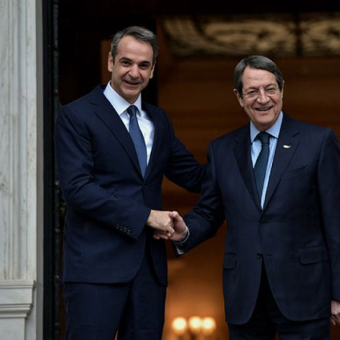 Κυριάκος Μητσοτάκης-Νίκος Αναστασιάδης