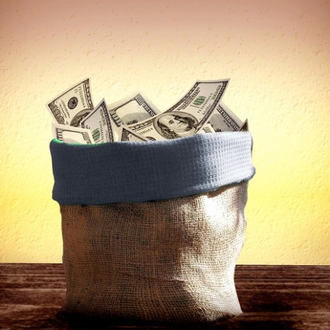 Σάκος με δολάρια