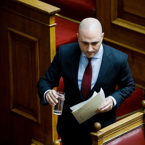 Κωσταντίνος Μπογδάνος στη Βουλή