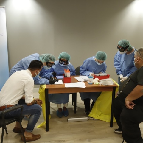 Τεστ κορωνοϊού - Υπάλληλοι περιφέρειας Αττικής