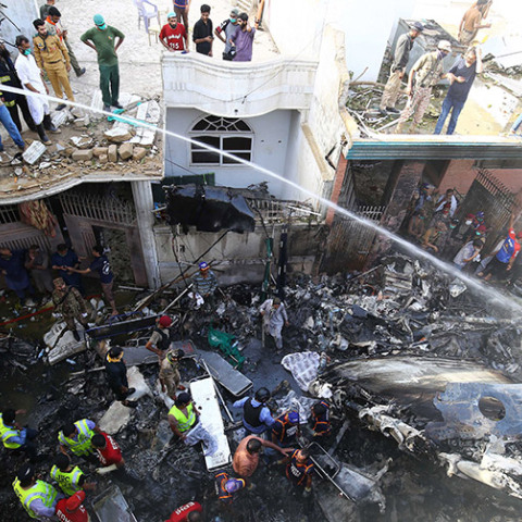 Συντριβή αεροσκάφους στο Πακιστάν