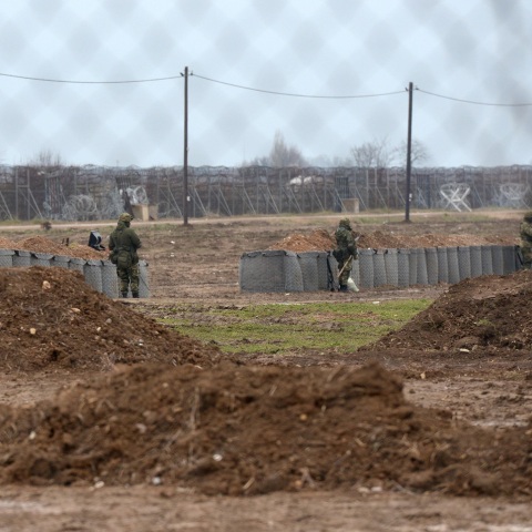 Έλληνες στρατιώτες στον Έβρο 