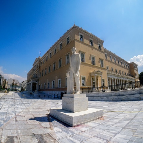 Το κτήριο της Βουλής των Ελλήνων