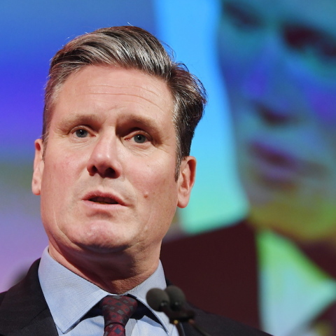 Ο ηγέτης του Εργατικού. Κόμματος της Βρετανίας Κιρ Στάρμερ