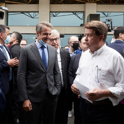 Επίσκεψη Κυριάκου Μητσοτάκη στη Θεσσαλονίκη