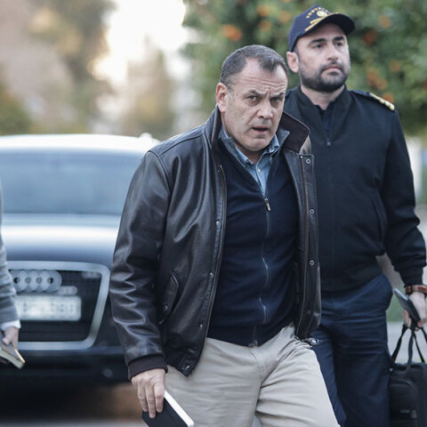 Ο υπουργός Εθνικής Άμυνας Νίκος Παναγιωτόπουλος