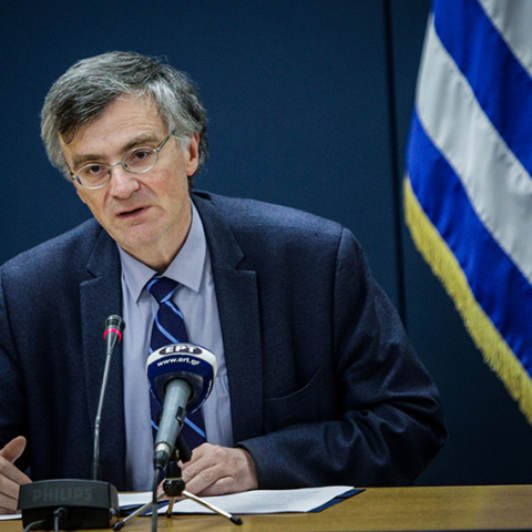 Ο λοιμωξιολόγος Σωτήρης Τσιόδρας