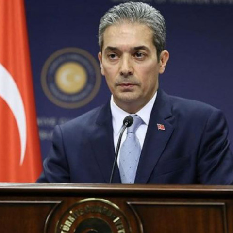 Ο εκπρόσωπος του τουρκικού υπουργείου Εξωτερικών, Χαμί Ακσόι