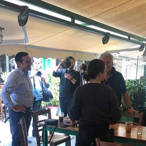 Στην Καισαριανή ο Αλέξης Τσίπρας 