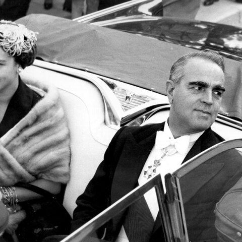 Αμαλία Μεγαπάνου, Κωνσταντίνος Καραμανλής 