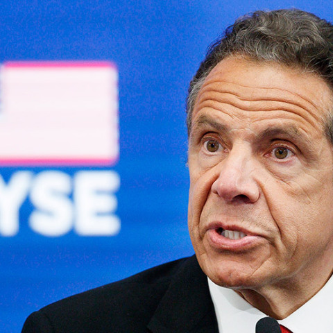 Ο κυβερνήτης της Νέας Υόρκης Άντριου Κουόμο