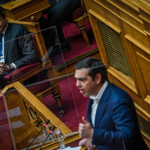 Κυριάκος Μητσοτάκης - Αλέξης Τσίπρας