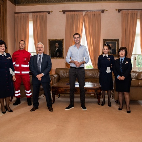 Κώστας Μπακογιάννης - Πρόεδρος Ερυθρού Σταυρού - Πρόεδρος ΟΠΑΝΔΑ