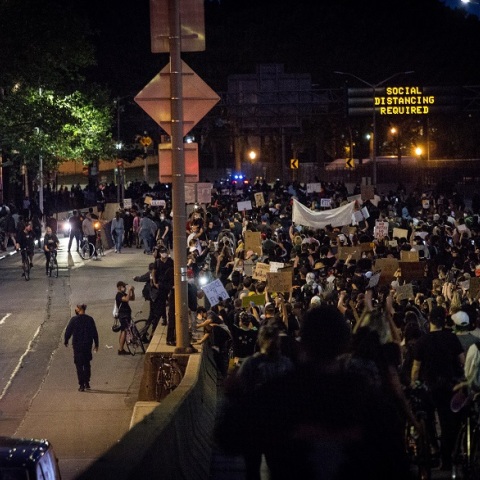 Διαδηλώσεις στη Νέα Υόρκη