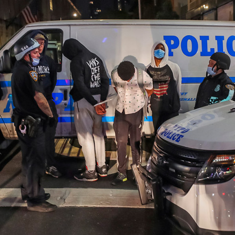 Διαμαρτυρίες μετά τον θάνατο του Τζορτζ Φλόιντ, στη Νέα Υόρκη