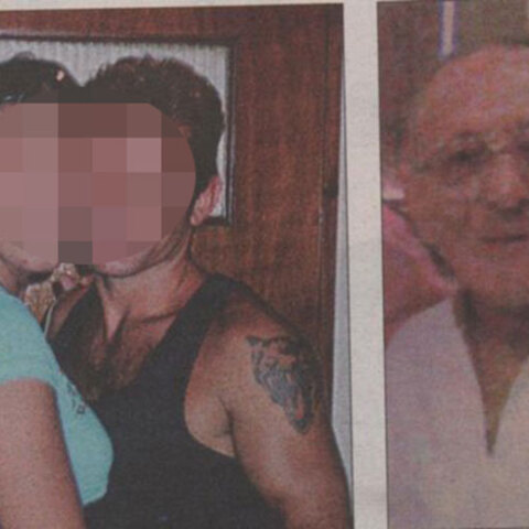 Οι δύο Πολωνοί εραστές (αριστερά) που καταδικάστηκαν για τη δολοφονία του Μίμη Ζουγανέλη (δεξιά)