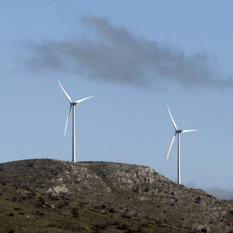 Ανεμογεννήτριες στην περιοχή της Αρκαδίας 