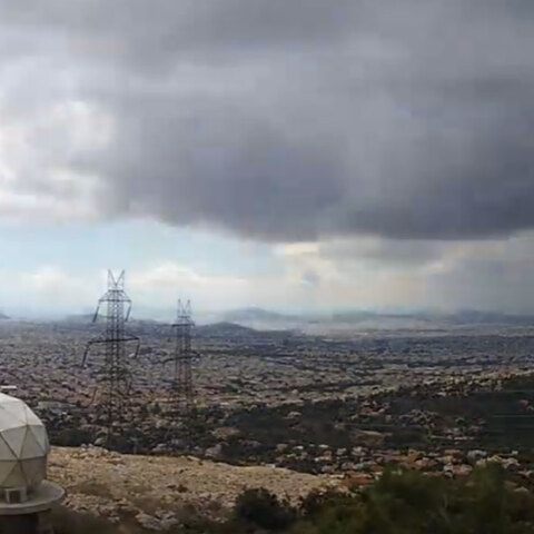 Ισχυρές καταιγίδες στην Αθήνα - Το time-lapse βίντεο του meteo