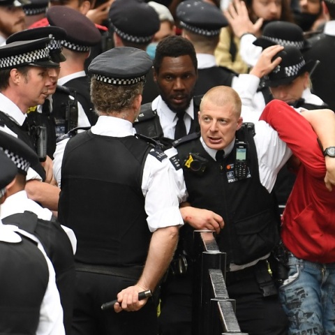 Σύλληψη διαδηλωτή