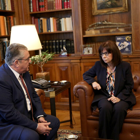 Δημήτρης Κουτσούμπας - Κατερίνα Σακελλαροπούλου