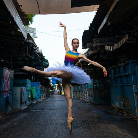 Στη βροχή σαν μπαλαρίνα 