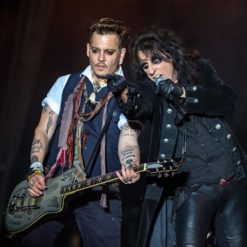 Τζόνι Ντεπ και Άλις Κούπερ