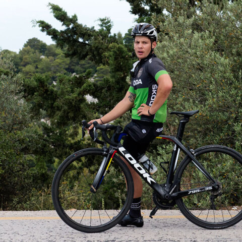 Ο παρα-ποδηλάτης Νίκος Παπαγγελής