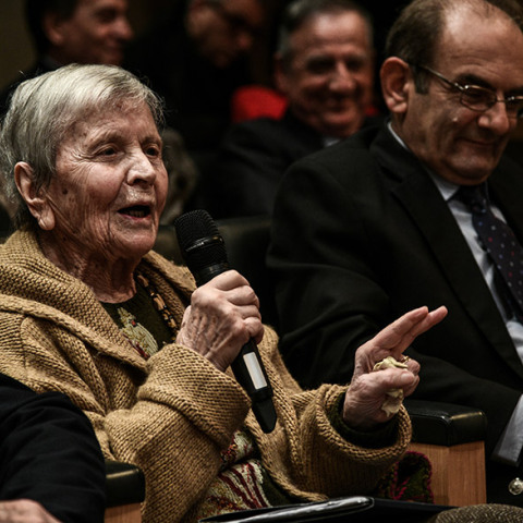 Ελένη Αρβελέρ, πρόεδρος του Ευρωπαϊκού Πολιτιστικού Κέντρου Δελφών