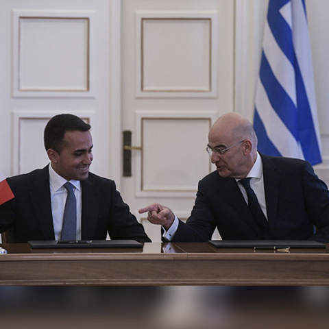 Λουίτζι Ντι Μάιο - Νίκος Δένδιας