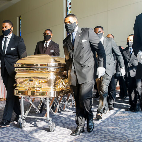 Σε βαρύ κλίμα η κηδεία του Τζορτζ Φλόιντ στο Χιούστον των ΗΠΑ