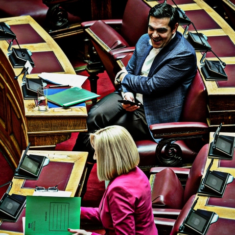 Αλέξης Τσίπρας - Φώφη Γεννηματά