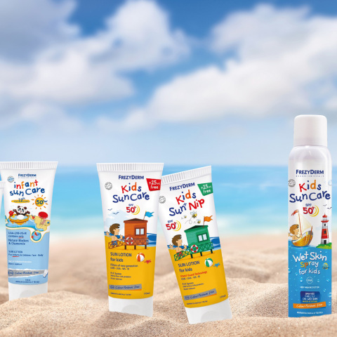 Ηλιοπροστασία και φροντίδα του ευαίσθητου βρεφικού και παιδικού δέρματος