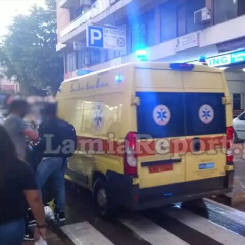 Ένα παιδί παρασύρθηκε από μηχανή στη Λαμία