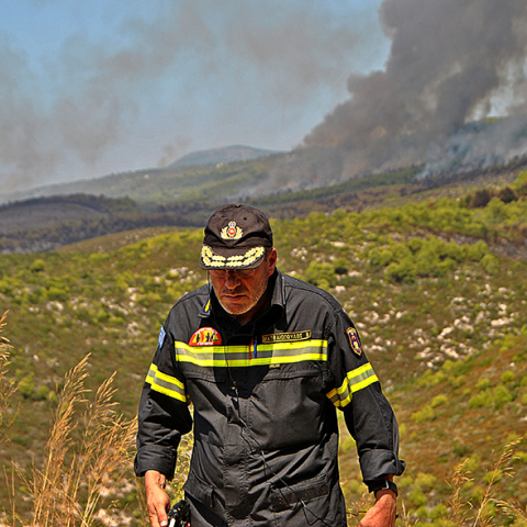 Φωτιά στη Ζάκυνθο