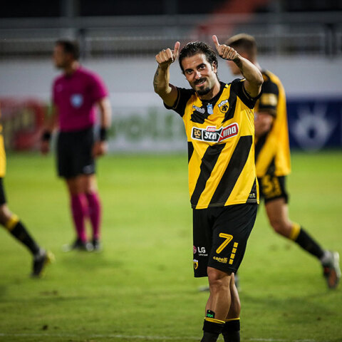 Δεύτερη η ΑΕΚ στη βαθμολογία των πλέι οφ της Σούπερ Λιγκ μετά τη νίκη της επί του ΟΦΗ