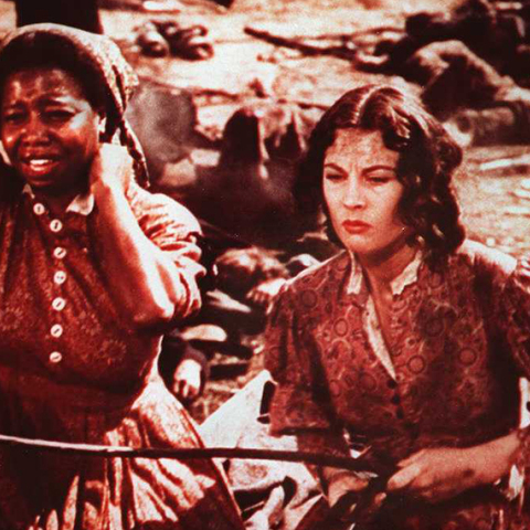 Σκηνή από την ταινία «Όσα παίρνει ο άνεμος»